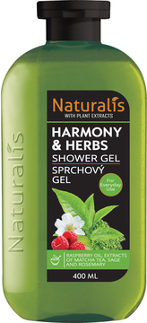 Naturalis sprchový gel - Harmony & Herbs 400 ml