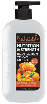 Naturalis tělové mléko - Nutrition & Strength 400 ml