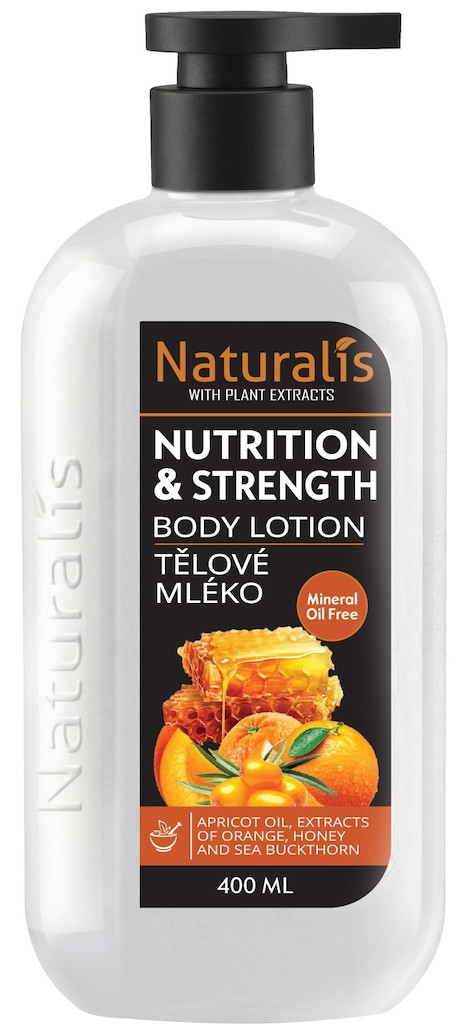 Naturalis tělové mléko - Nutrition & Strength 400 ml
