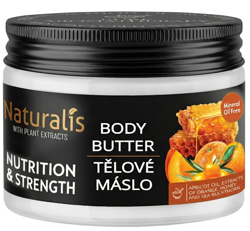 Naturalis tělové máslo - Nutrition & Strength 300 g