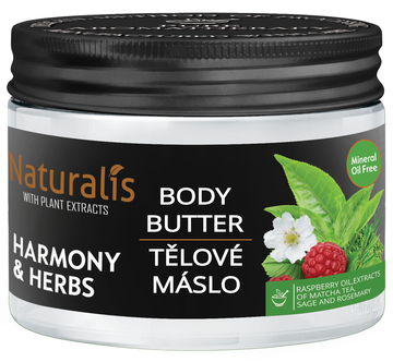Naturalis tělové máslo - Harmony & Herbs 300 g