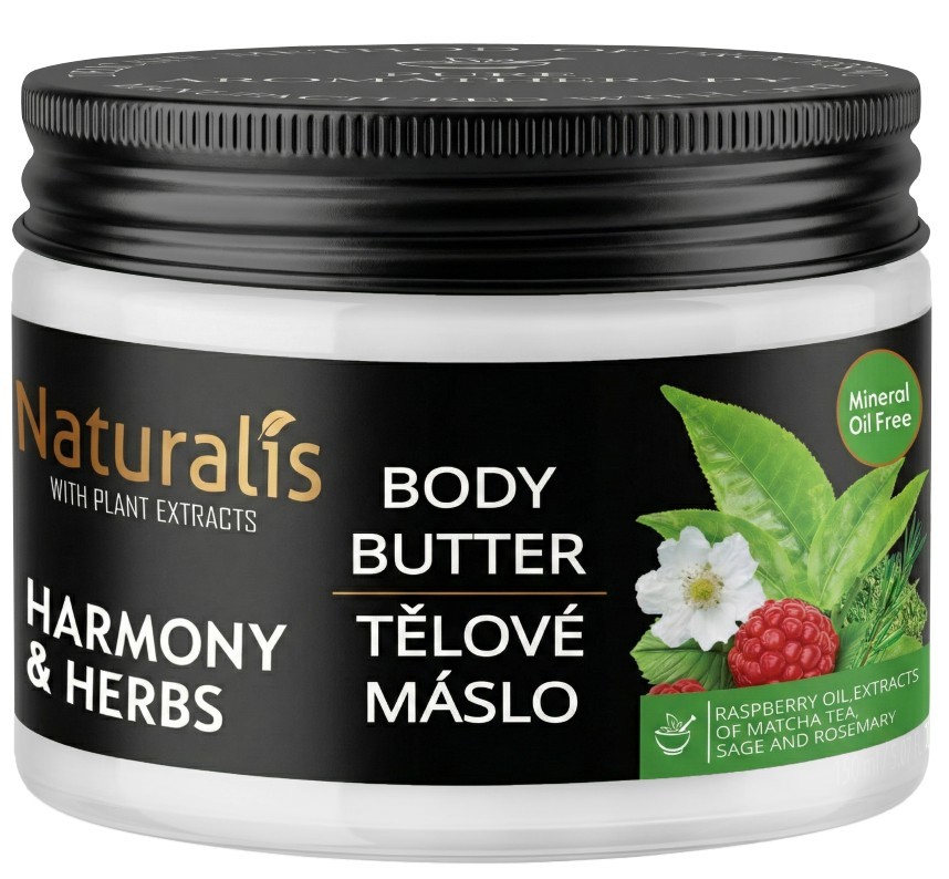 Naturalis tělové máslo - Harmony & Herbs 300 g