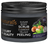 Naturalis cukrový tělový peeling - Luxury & Beauty 250 g