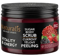 Naturalis cukrový tělový peeling - Vitality & Energy 250 g