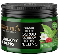 Naturalis cukrový tělový peeling - Harmony & Herbs 250 g 