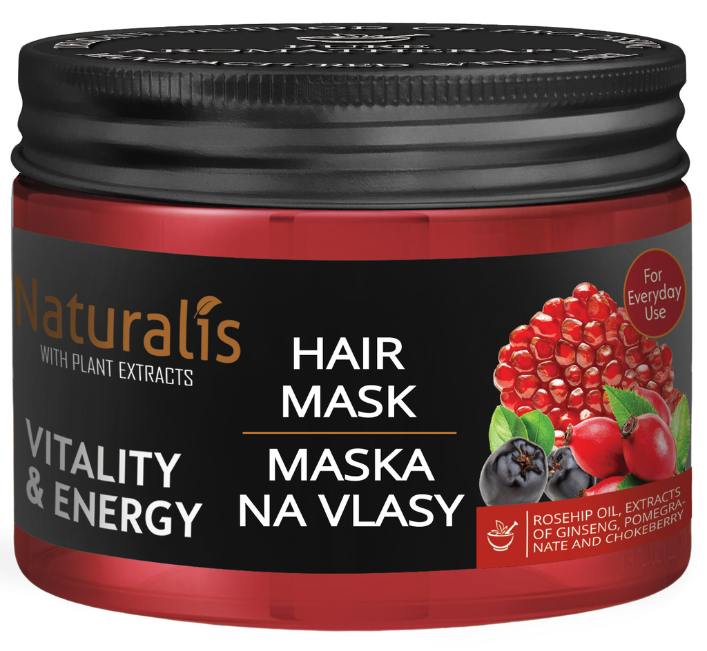 Naturalis maska na vlasy - Vitality & Energy 300 g 