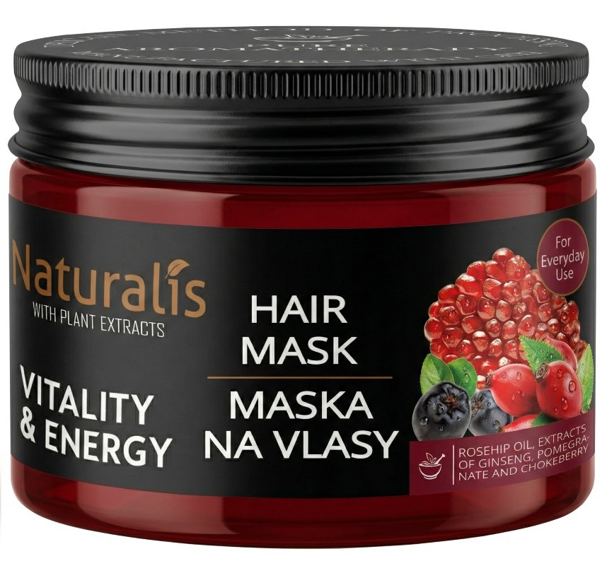 Naturalis maska na vlasy - Vitality & Energy 300 g 