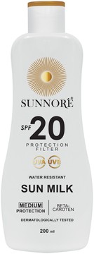 SUNNORÉ Opalovací mléko SPF 20