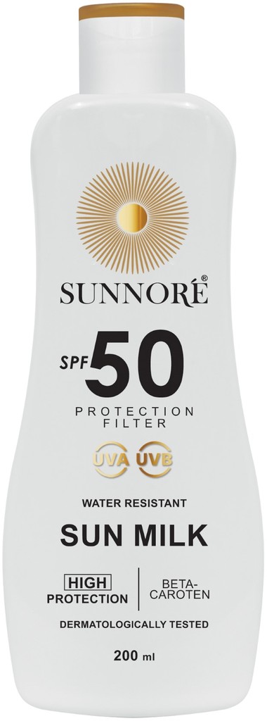 SUNNORÉ Opalovací mléko SPF 50