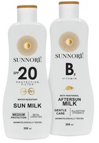 SUNNORÉ Duo balení – Opalovací mléko SPF 20 + Mléko po opalování