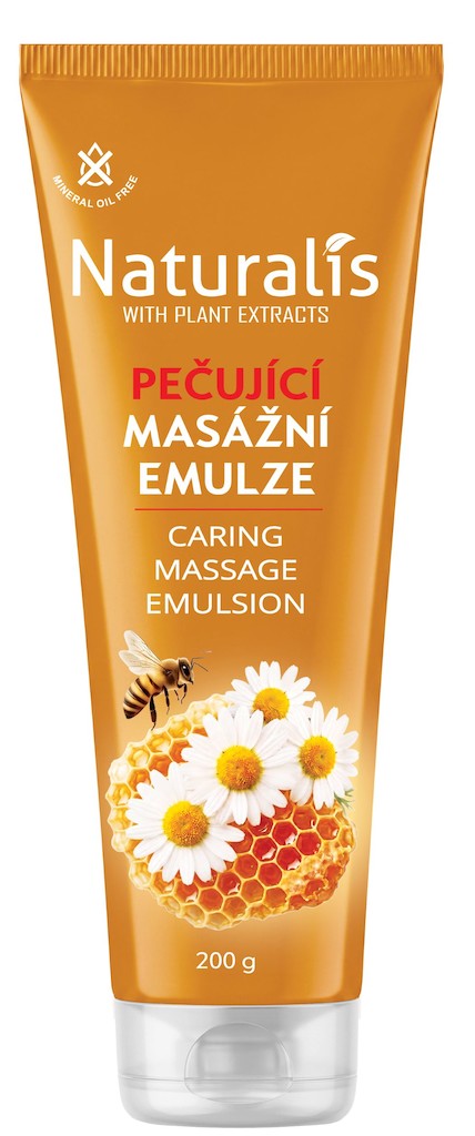 Naturalis pečující masážní emulze 200g