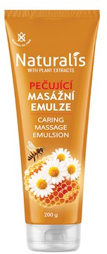 Naturalis pečující masážní emulze 200g