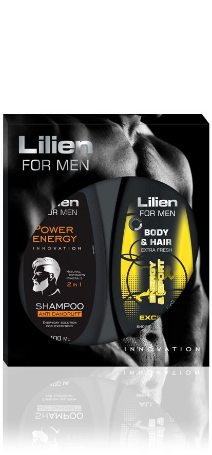8595196908190 Lilien For Men Exciter - dárková sada