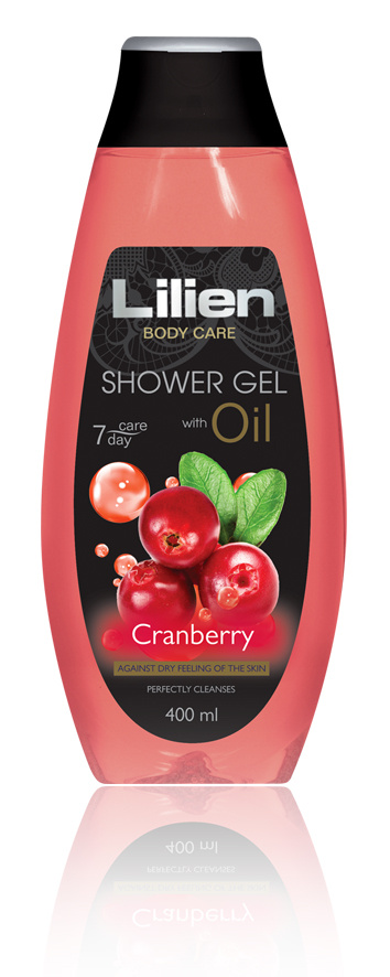 8596048003247 Lilien olejový sprchový gel Cranberry