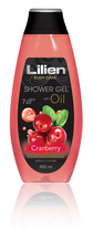 Lilien olejový sprchový gel Cranberry