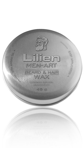 8596048004336 Lilien MEN-ART Beard & Hair Wax - White