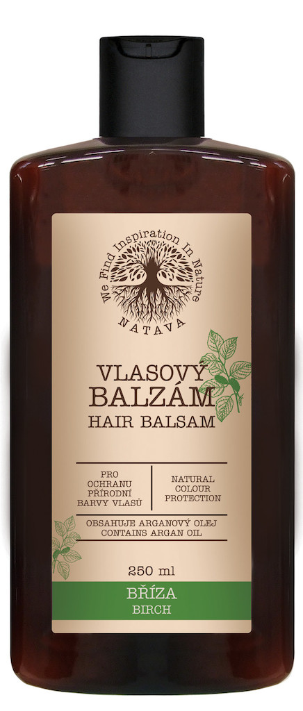 NATAVA Balzám na vlasy - Bříza