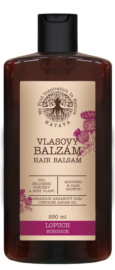 NATAVA Balzám na vlasy - Lopuch
