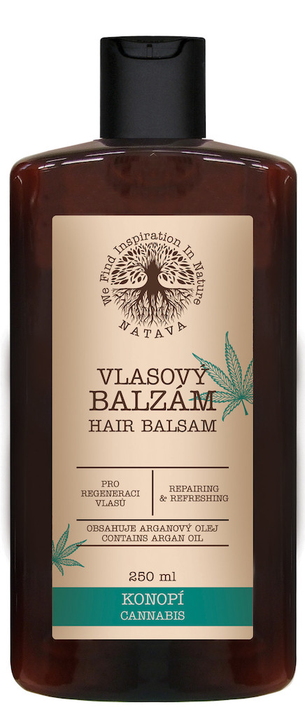 NATAVA Balzám na vlasy - Konopí