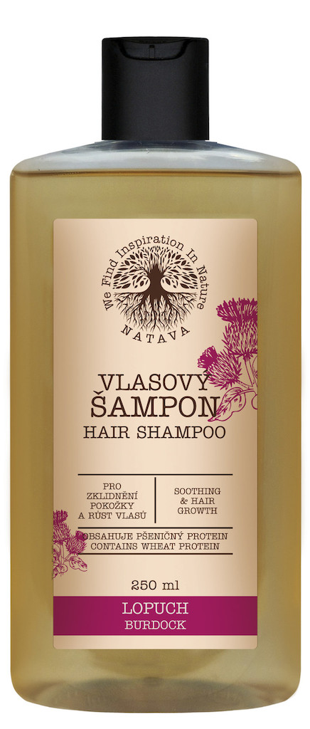 NATAVA Šampon na vlasy - Lopuch