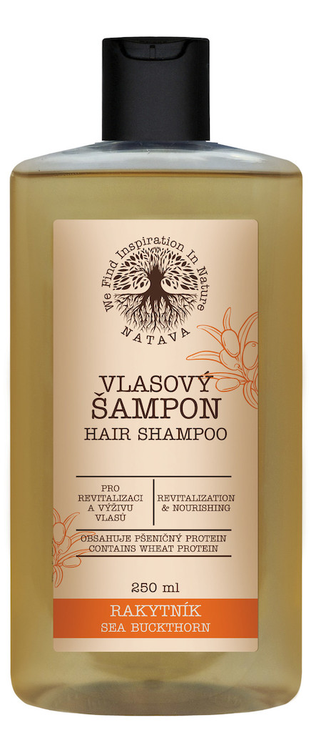 NATAVA Šampon na vlasy - Rakytník