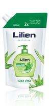 Lilien krémové tekuté mýdlo Aloe Vera 1l - sáček