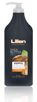 Lilien šampon pro suché a poškozené vlasy Shea Butter - 1l