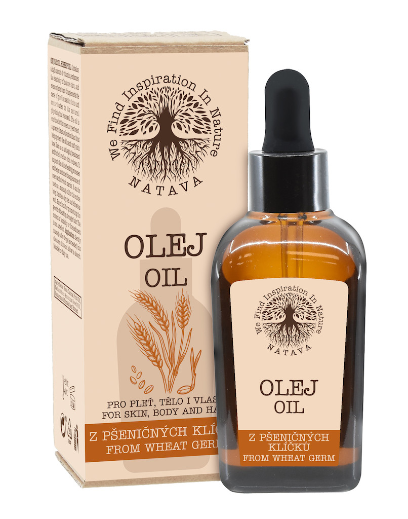 NATAVA  Olej z pšeničných klíčků 50 ml