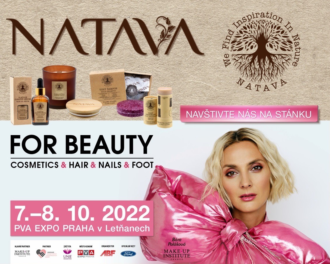 NATAVA na veletrhu FOR BEAUTY 2022