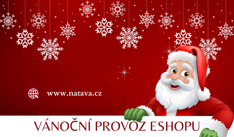Vánoční provoz e-shopu www.natava.cz